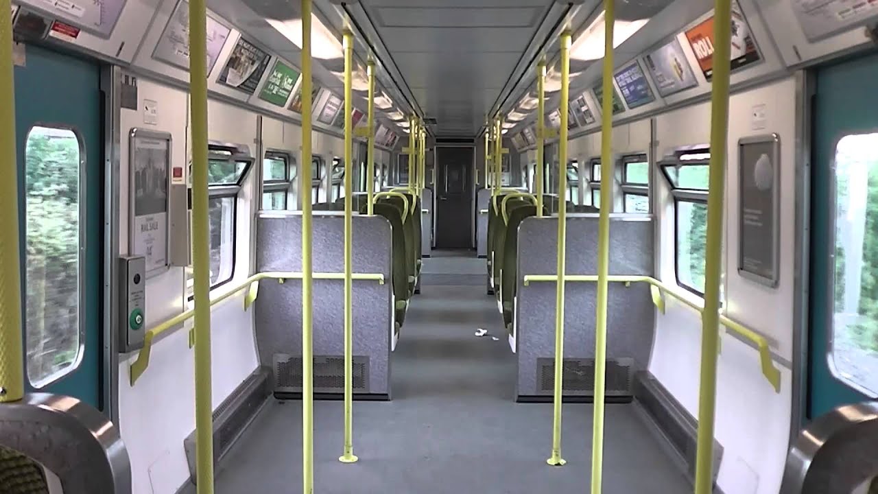 Onboard a Dart class 8600 E.M.U