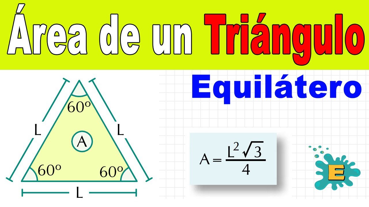 🔺&Aacute;REA DEL TRI&Aacute;NGULO EQUIL&Aacute;TERO