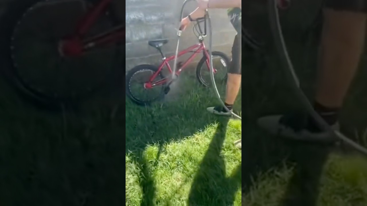 restoring old BMX bike #bmx #bicycle ￼