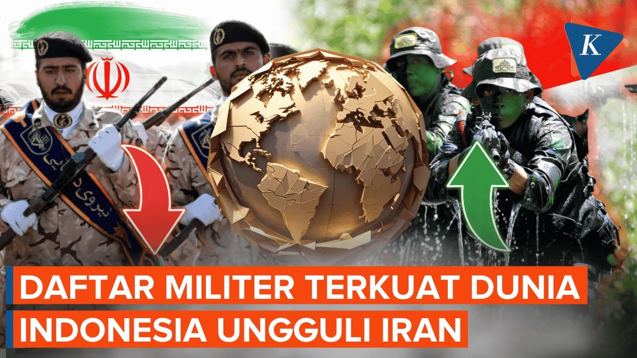 Peta Militer Terkuat Dunia 2026, TNI di Atas Iran dan Israel!