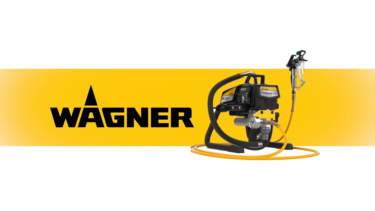 WAGNER ProSpray 3.21 Machine Setup | WAGNER