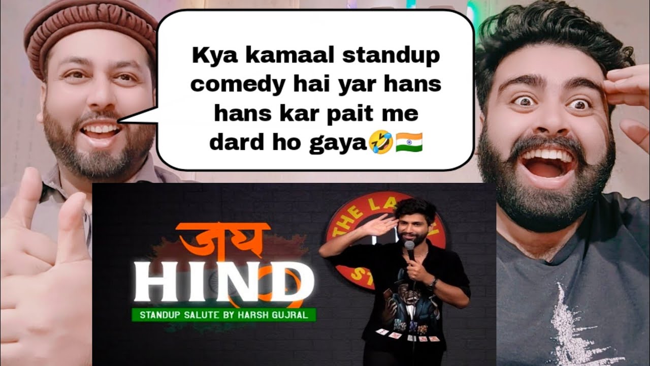 Jai Hind - A Stand up Salute by Harsh Gujral | Pakistani Reaction
