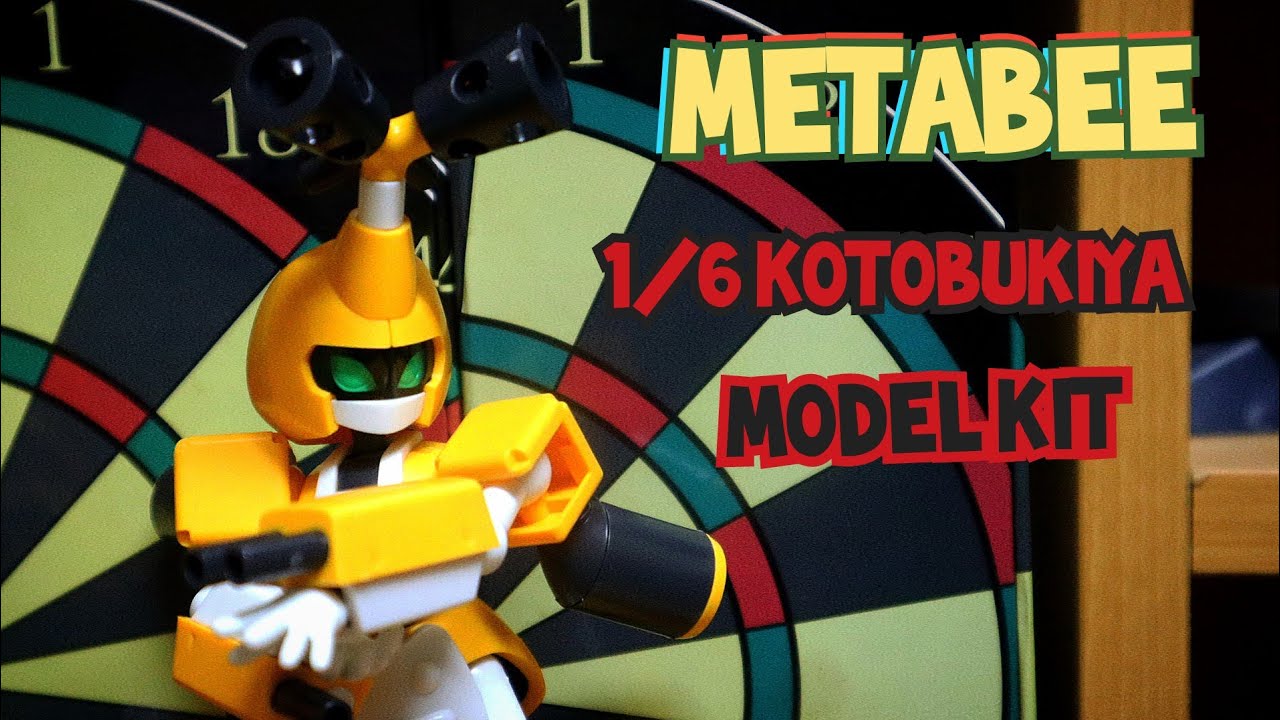 Unboxing and timelapse build of #Kotobukiya Metal Beetle (Metabee) 1/6 Model Kit