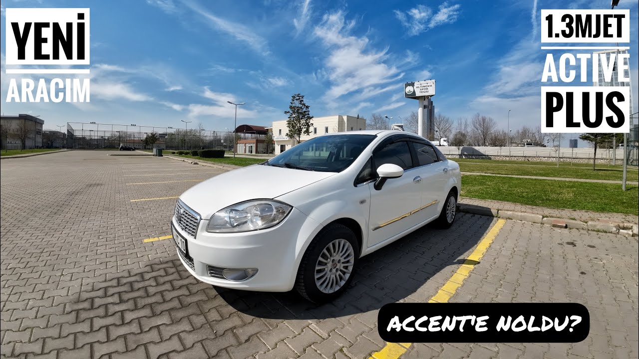 YENİ ARACIMI İNCELİYORUM! 2013 MODEL FIAT LINEA 1.3 MJET 95HP E5 POV SÜRÜŞ! - BURSA