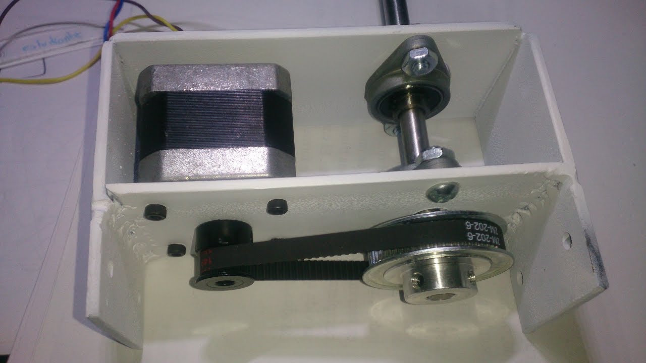 Reductor de Polea Nema 17