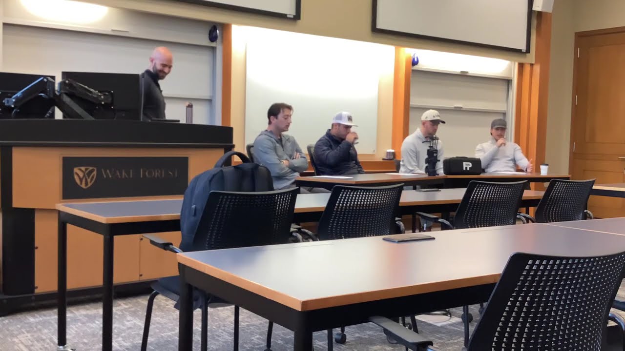 FlexPro Grip's 2025 Wake Forest Player Development Seminar Player Panel