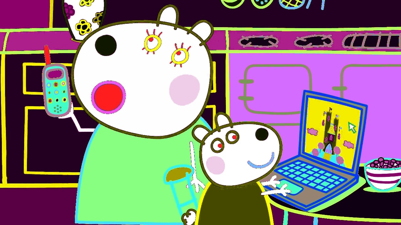 Sorry But I Can't Come To Work Today! - Peppa Pig (Sponsored By: Gamavision Csupo Effects)