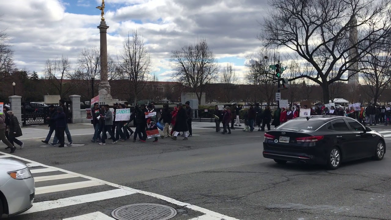 Massive anti-CAA rally in Washington, DC, on India's Republic Day