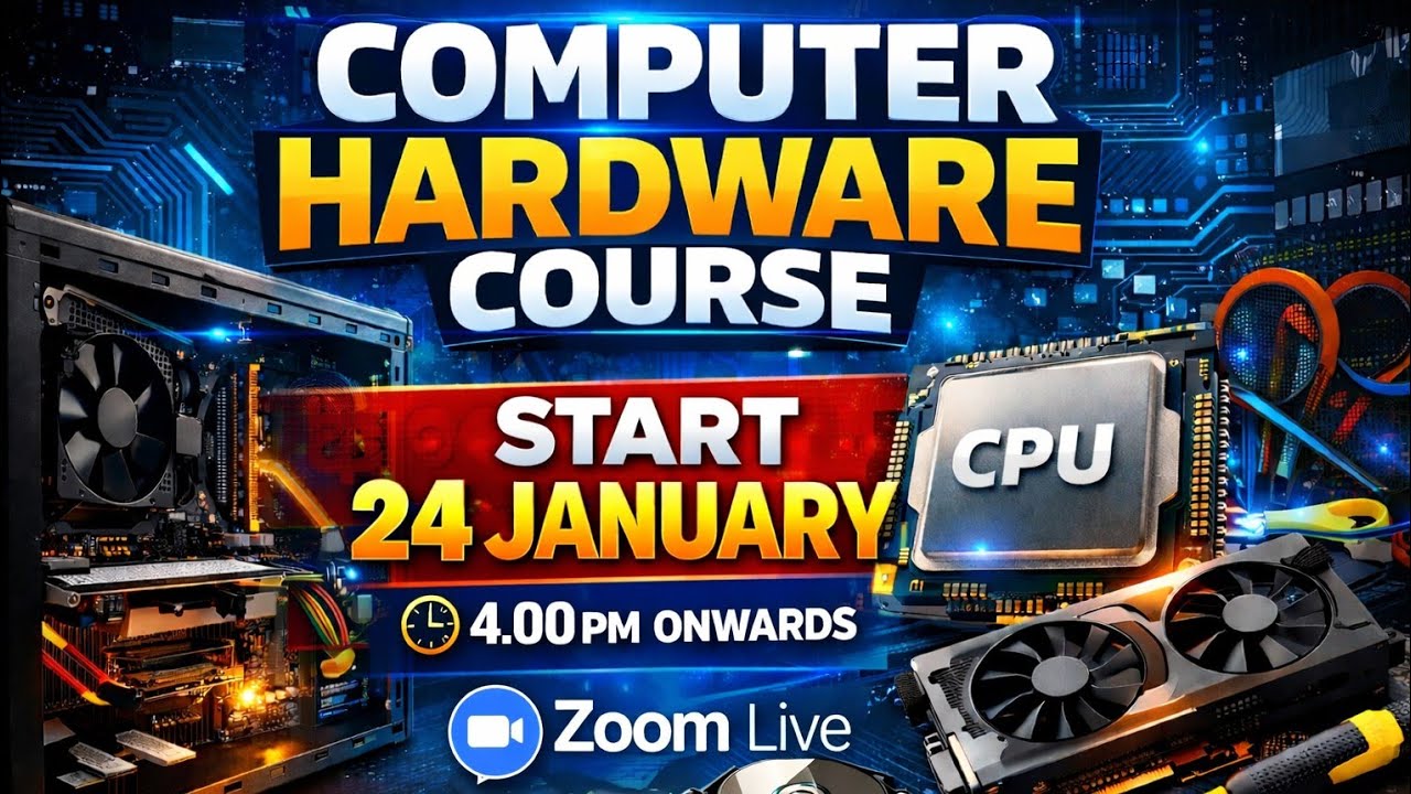 Computer Hardware Course Introduce  | Adeesha Online