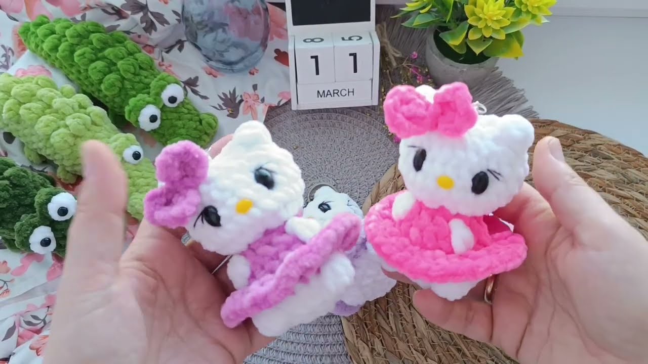 Навязала много брелоков. Отчёт за неделю. 12/2026