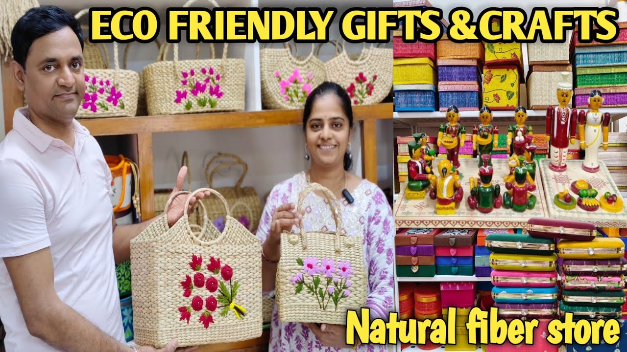 Gifts&Crafts#Ecofriendly Handmade Gifts with Natural Fiber|Shipping ✈️