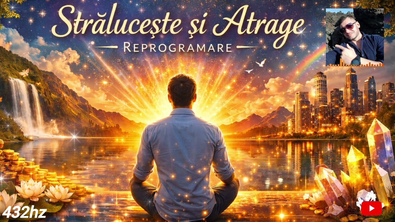 Strălucește și Atrage – Reprogramare pozitivă 432Hz - Abundență și prosperitate 