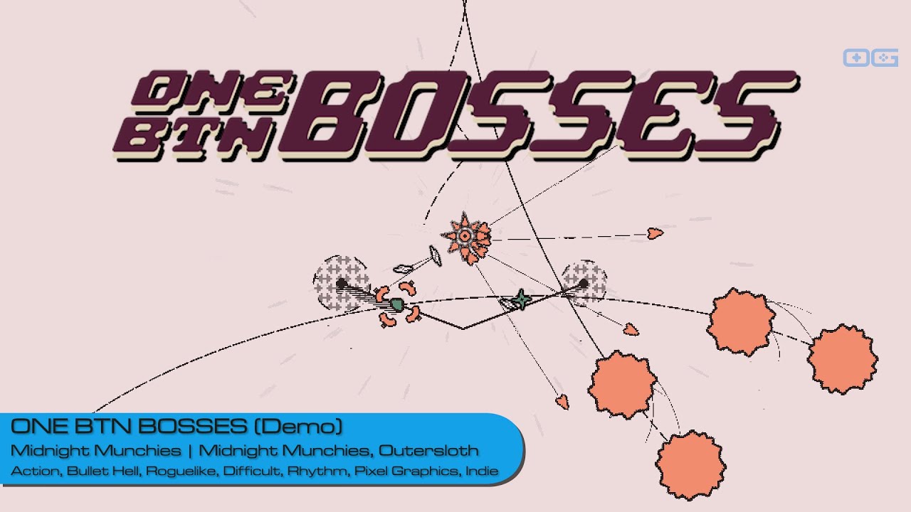 ONE BTN BOSSES: Epic Boss Battles with Just One Button! (Demo Gameplay)