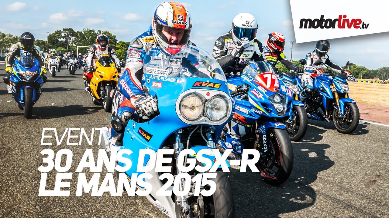 EVENTS | 30 ans de la GSX-R au Mans
