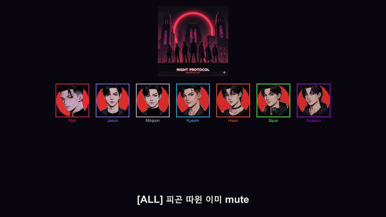 NIGHTFALL07 (나이트폴세븐) - 'GRAVEYARD SHIFT' Official Lyric Video