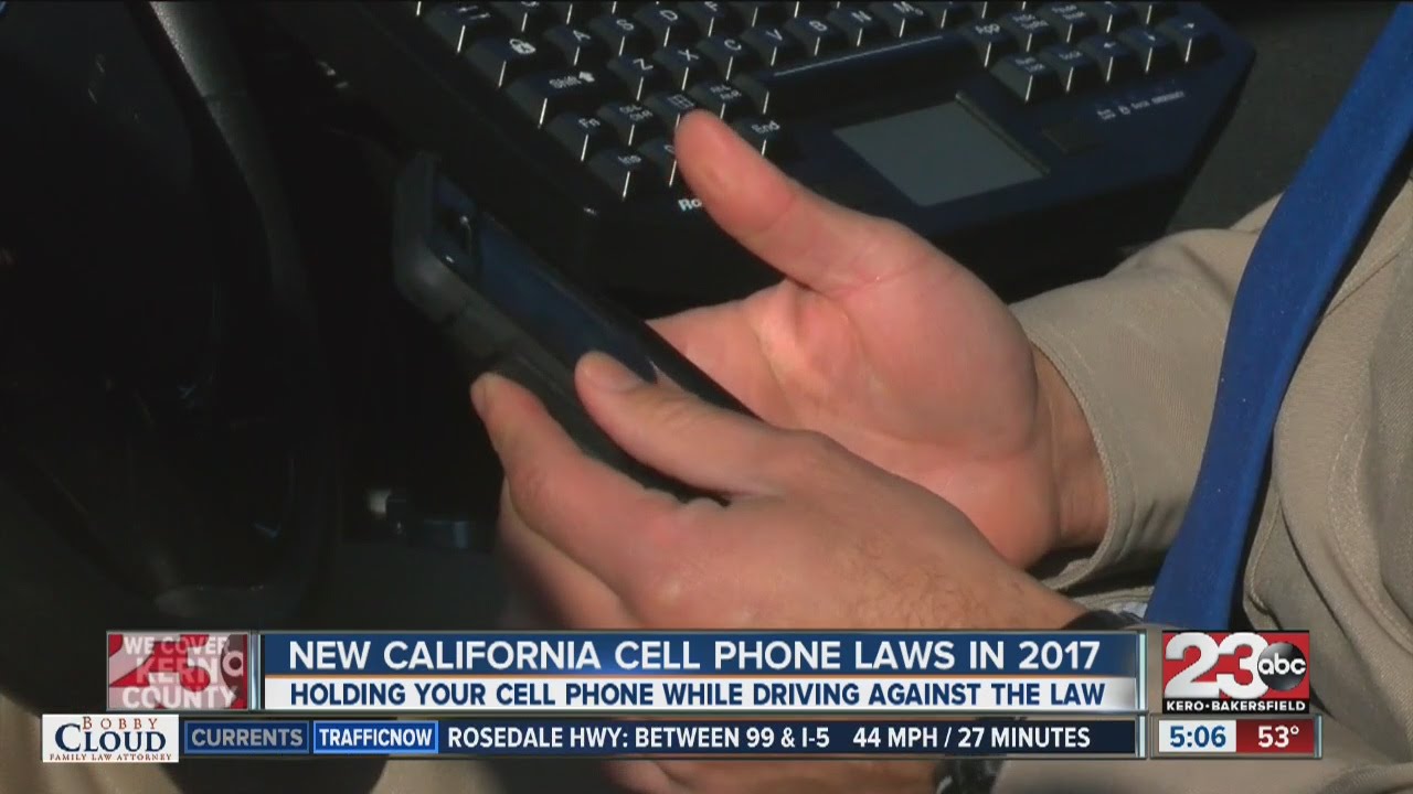 New California cell phone laws in 2017