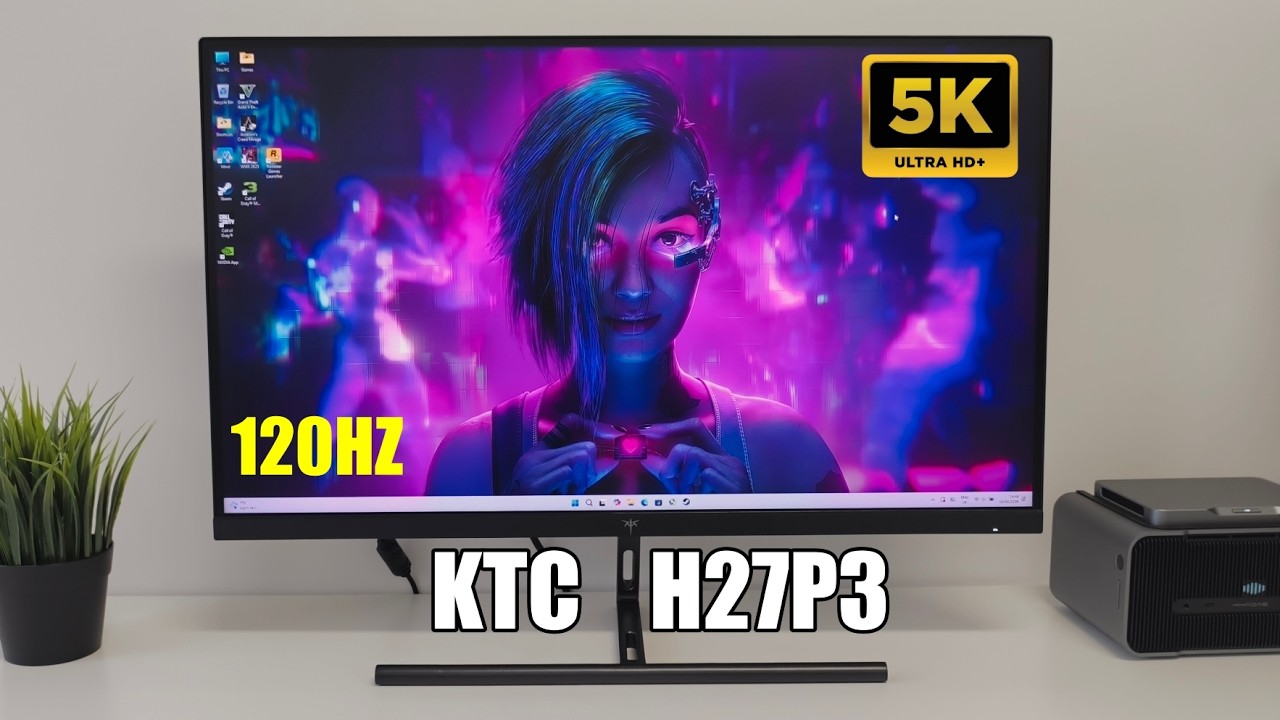Лучший бюджетный 5K-монитор всех времен. (KTC H27P3 против Apple Studio Display)