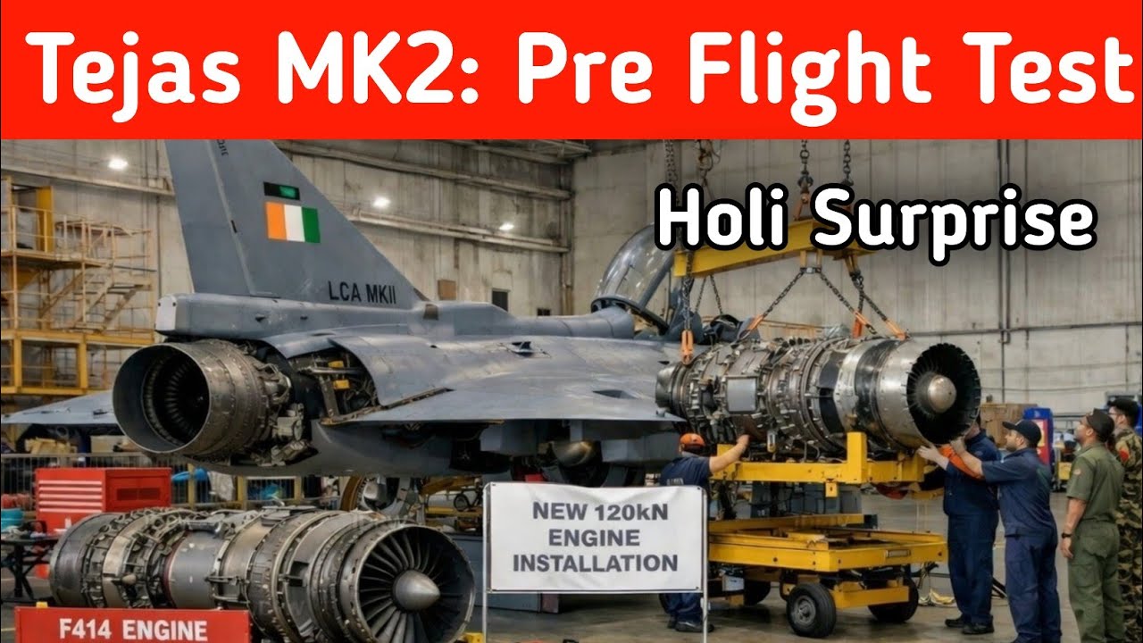 Big- Tejas MK2: Pre Flight Calibration Test शुरू 