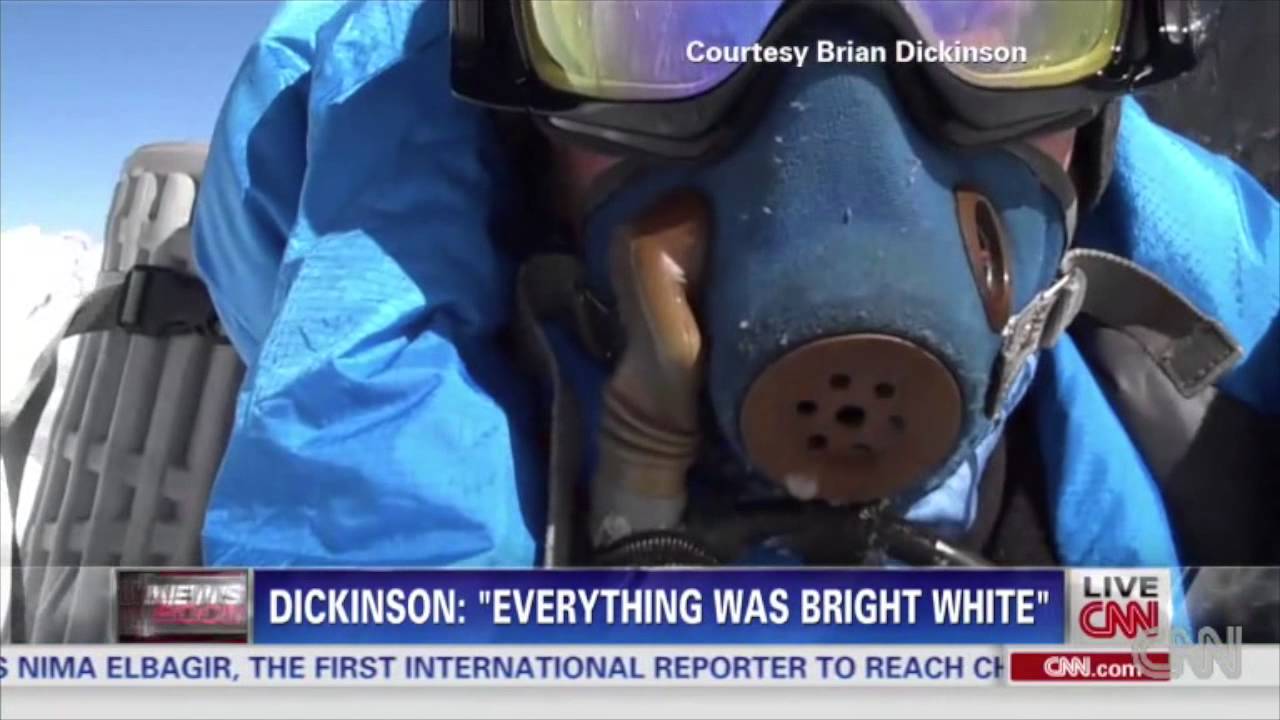 Brian Dickinson Blind Descent interview with Anderson Cooper