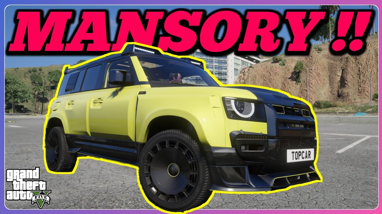 GTA 5 в 2026 году, но я езжу на Land Rover Defender от Mansory за 500 000 долларов.