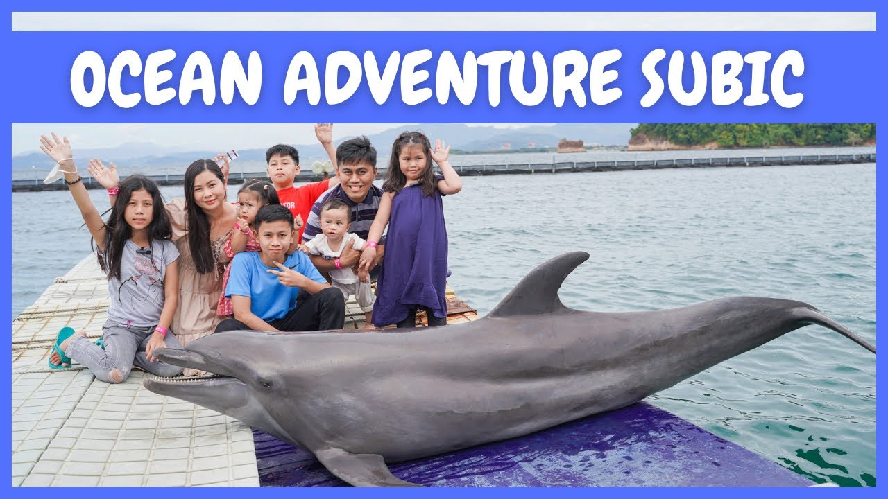 OCEAN ADVENTURE SUBIC BAY FULL TOUR | DOLPHIN AND SEA LION ENCOUNTER | Simply Six Siblings