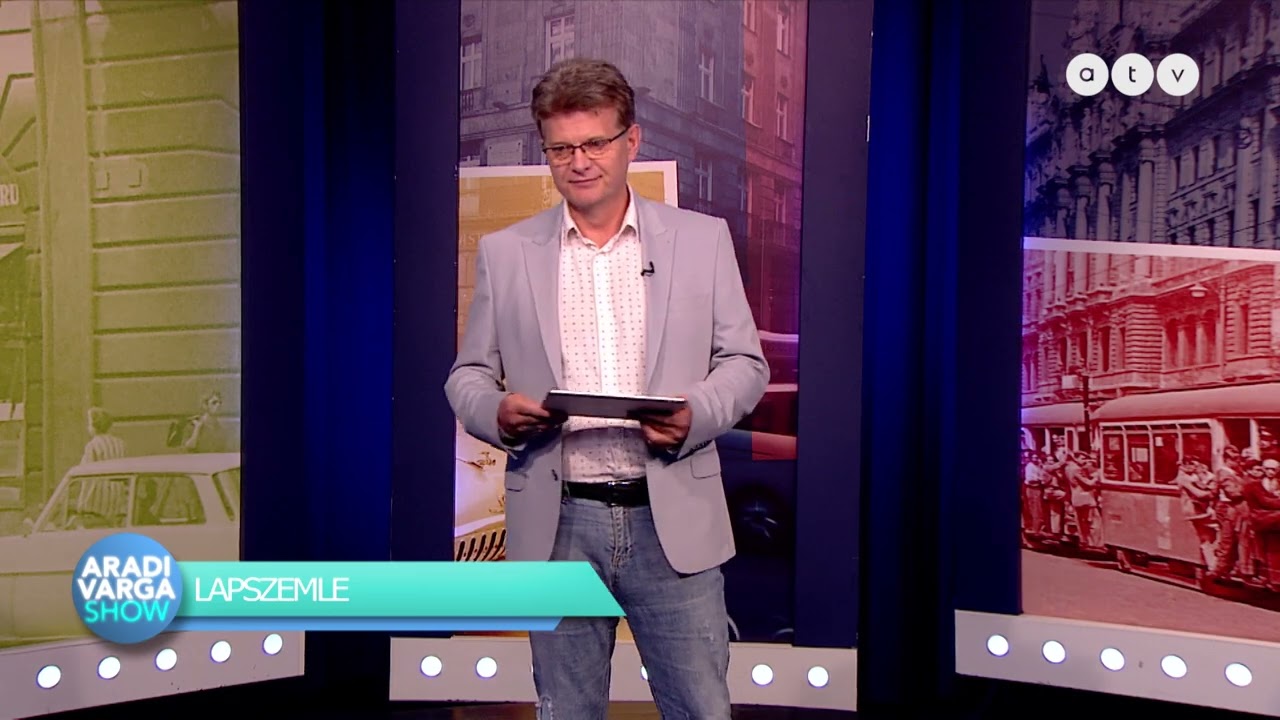 Szlazsánszky Ferenc az Aradi Varga Show vendége: Lapszemle