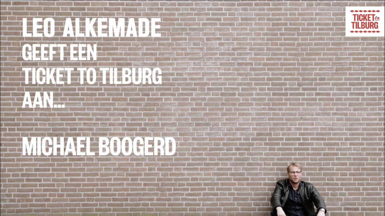 Leo Alkemade geeft een Ticket to Tilburg aan... Michael Boogerd
