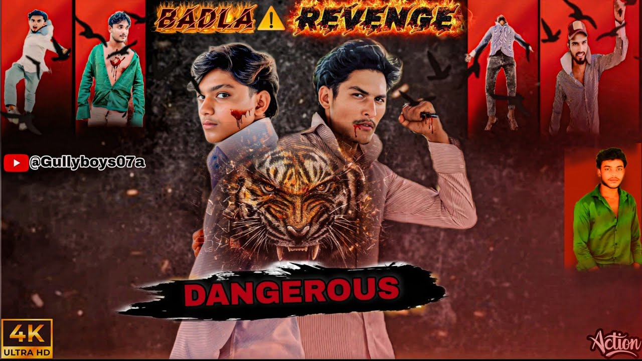 B A D L A | बदला | THE REVENGE | Action video, New Action Spoof Video 2025 