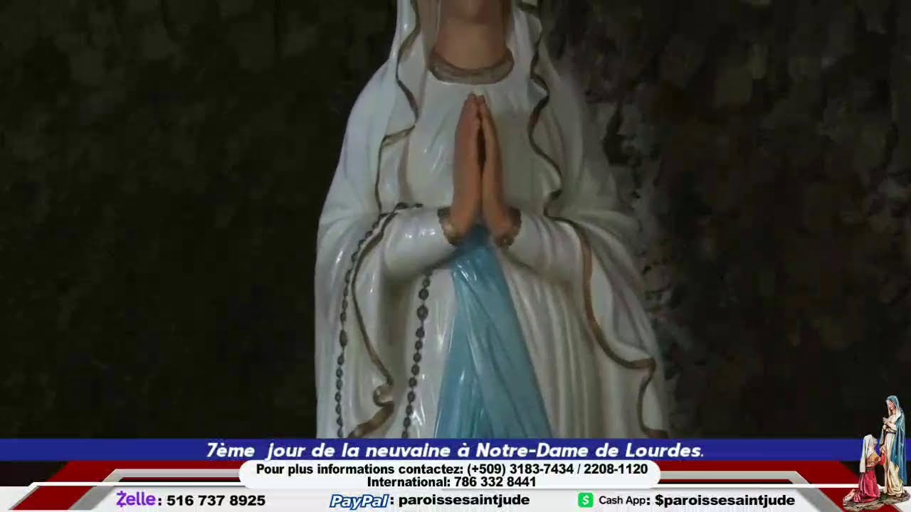 Dimanche 08 Février 2026 // 8ème  jour de la neuvaine à Notre-Dame de Lourdes.