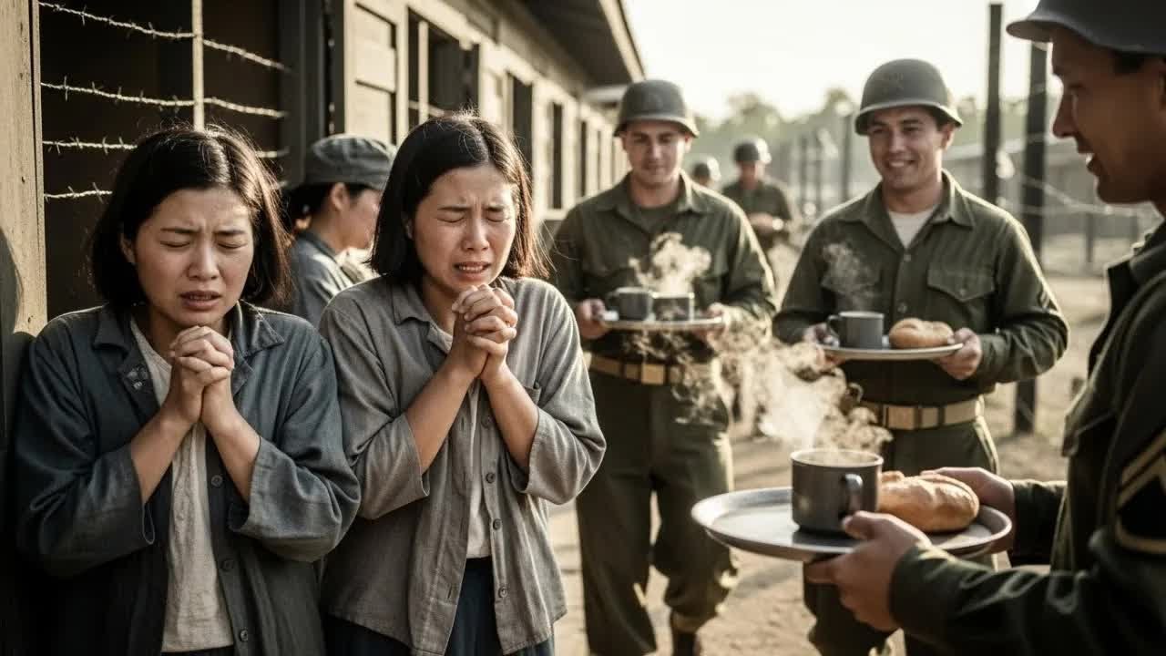 WHEN THE ＂MONSTERS＂ ARRIVED — Japanese POW Women Braced for Execution, But Americans Brought The