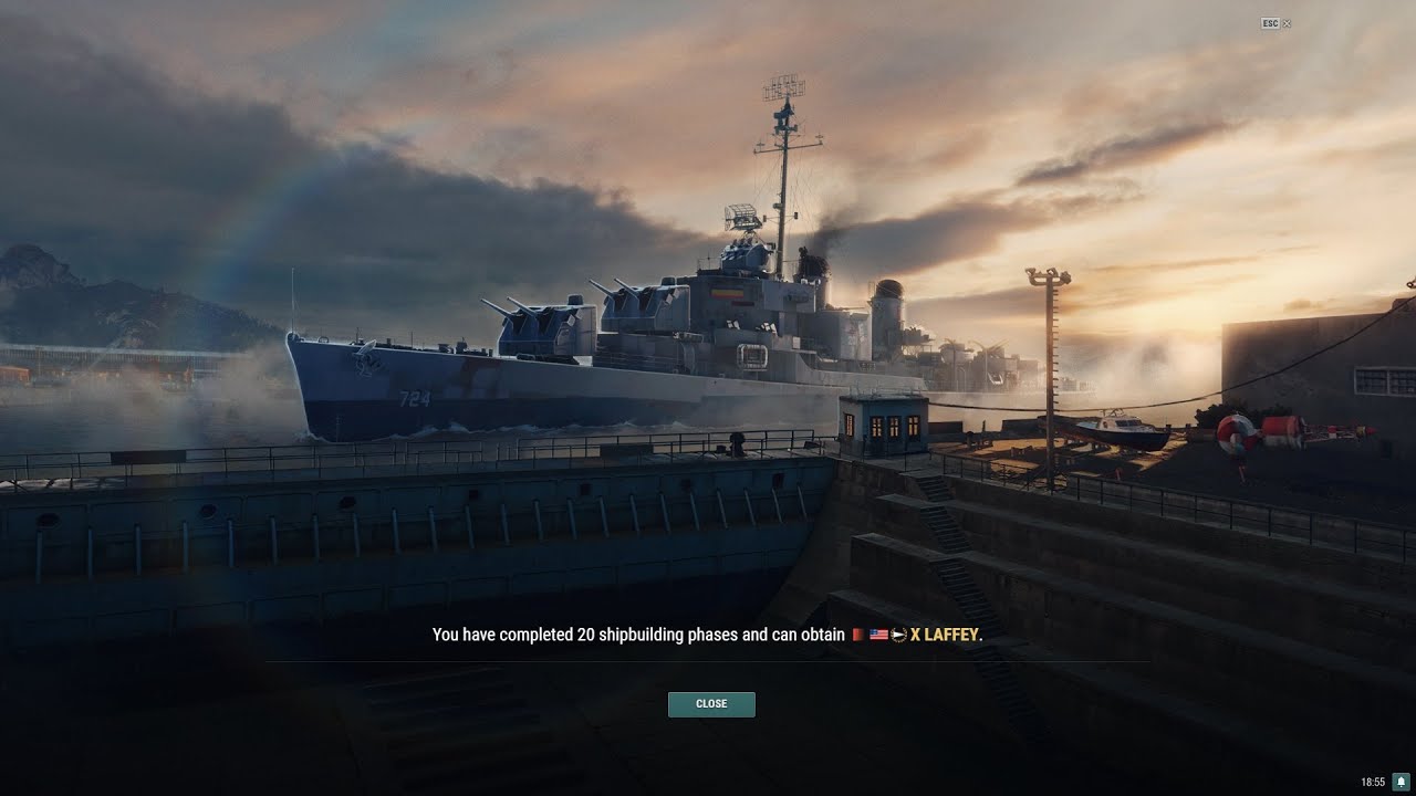 US Destroyer USS Laffey 