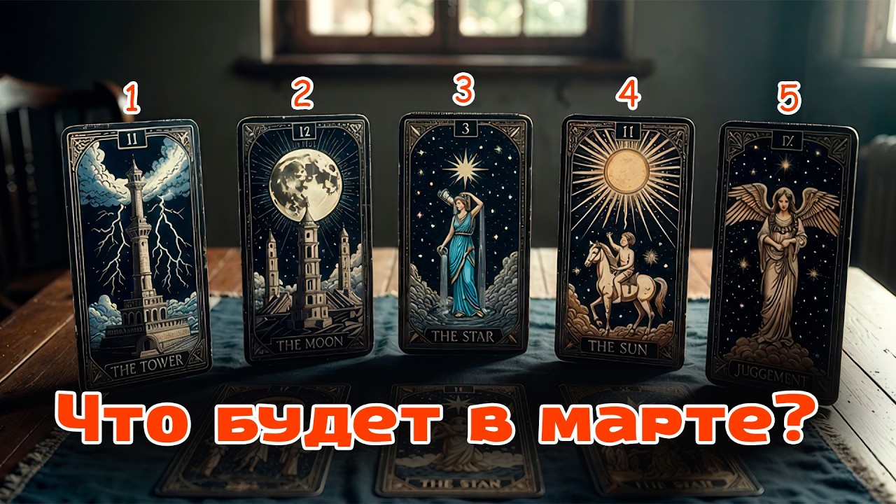ЧТО БУДЕТ В МАРТЕ? Расклад ТАРО для вас!
