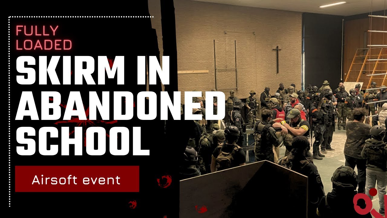 Skirm in abandoned school - Airsoft