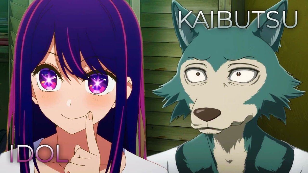 IDOL x Kaibutsu (Flipped Ver.) | Mashup of Oshi no Ko: My Star, Beastars: 2nd Season [YOASOBI]