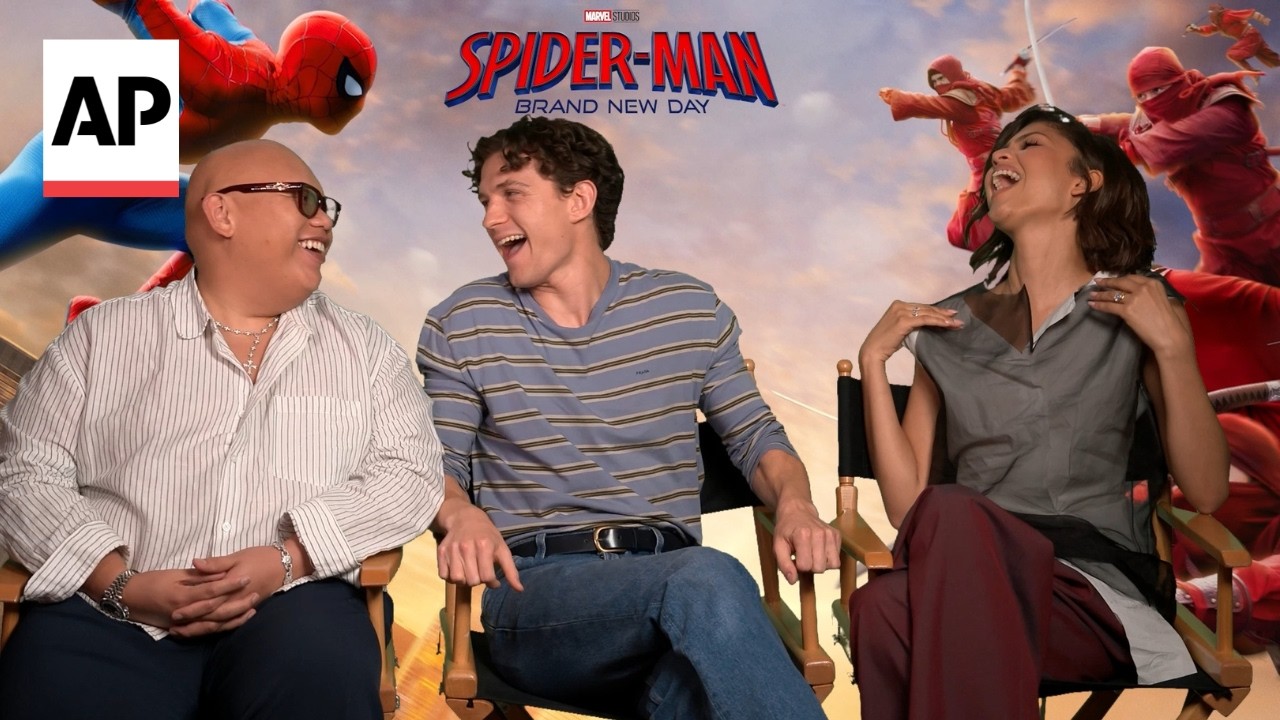'Spider-Man: Brand New Day' stars say they're a 'package deal' | AP interview
