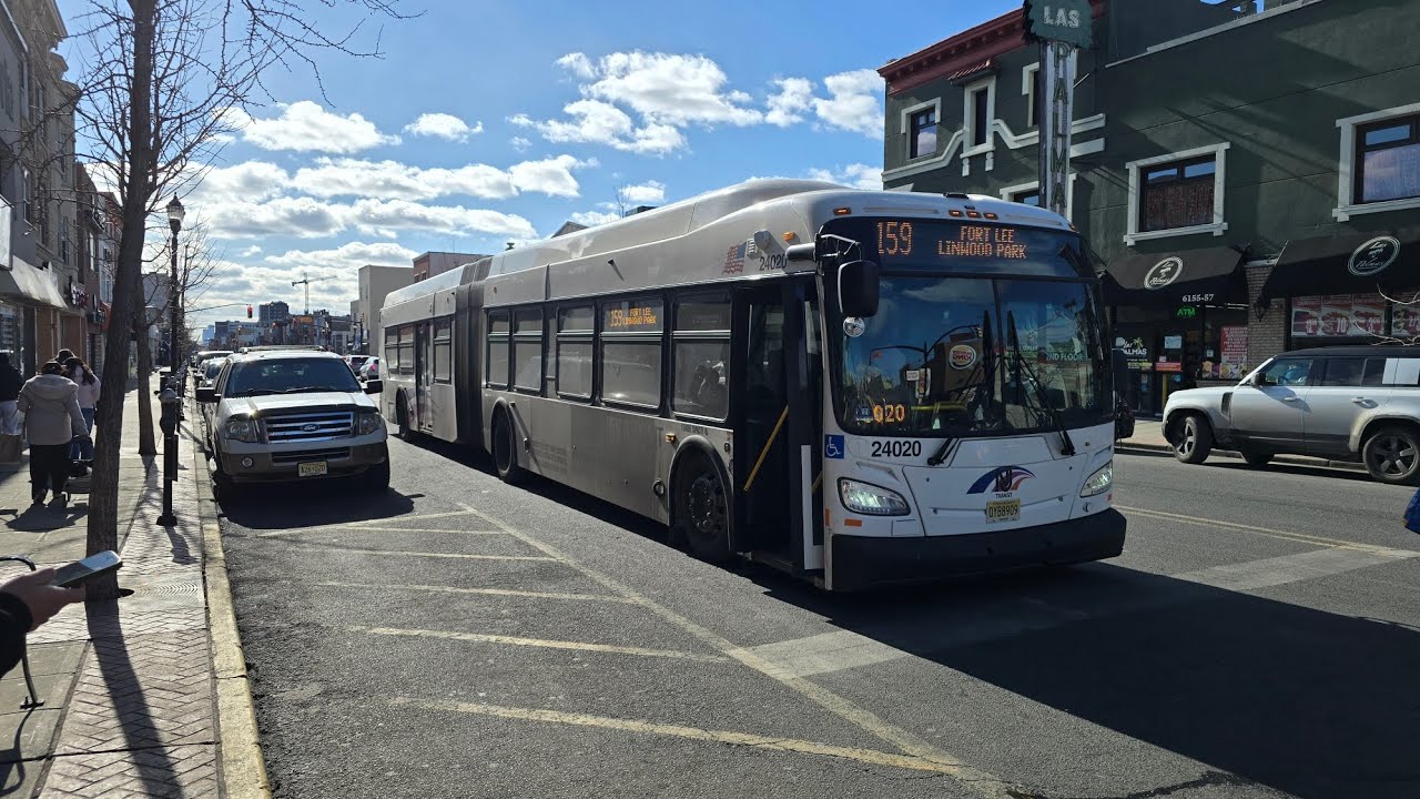 NJ TRANSIT 159 FORT LEE LINWOOD PARK (NFI XD60 24020)