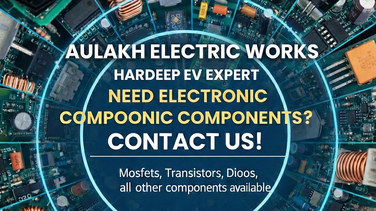 All component Erikshaw charger send by courier 3525 ic,MOSFET,viper22,resistorbook, transistor,ziner
