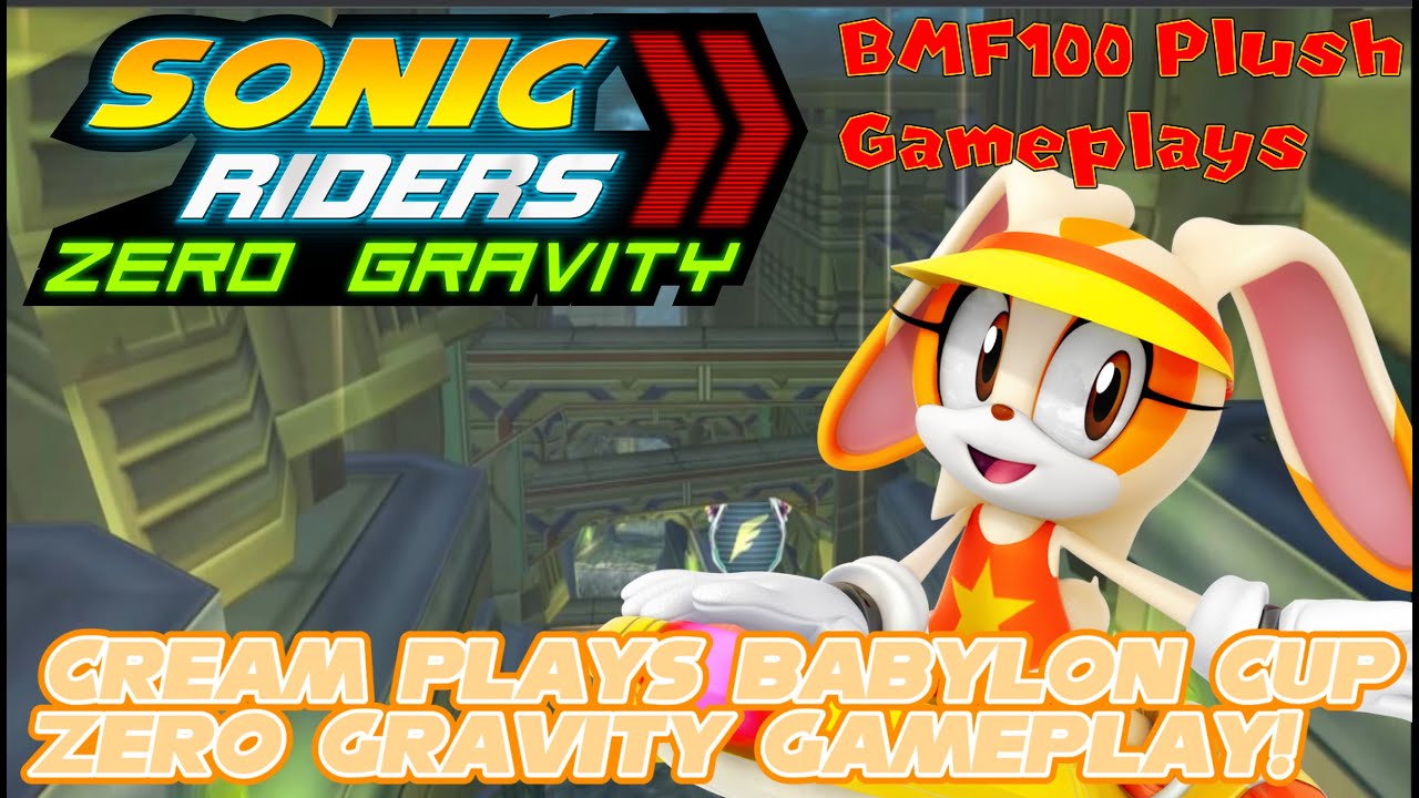 BMF100 Plush Gameplays: Sonic Riders: Zero Gravity Cream The Rabbit Babylon Cup PS2 Gameplay!