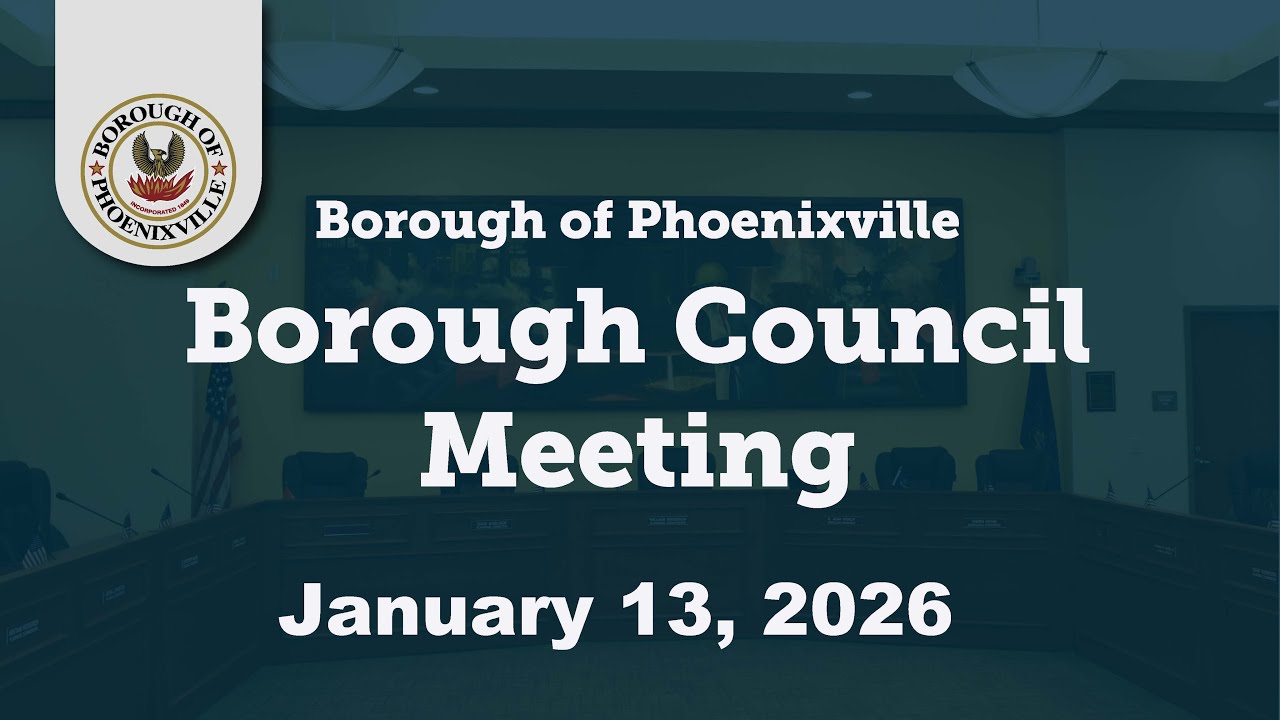 January 13, 2026 – Borough Council Meeting