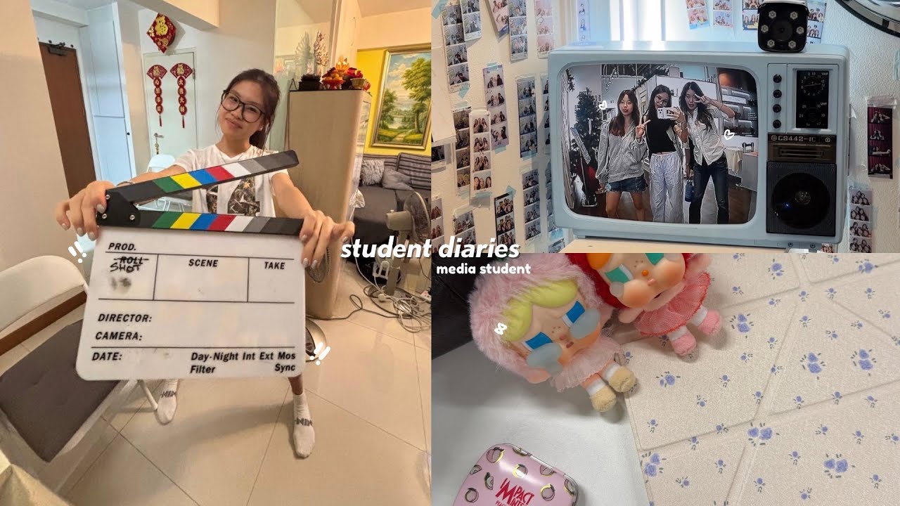 media student school week vlog 📚 