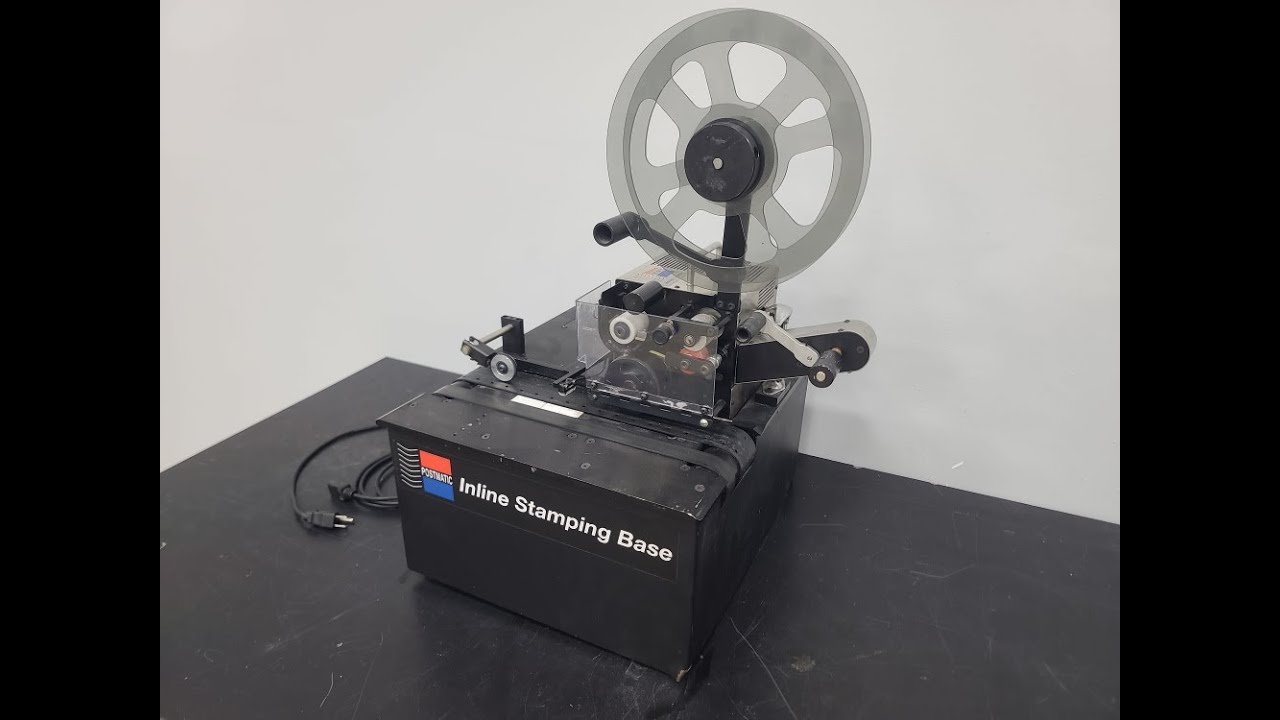 Postmatic Inline Stamping Base w 6000SA Stamp Affixer
