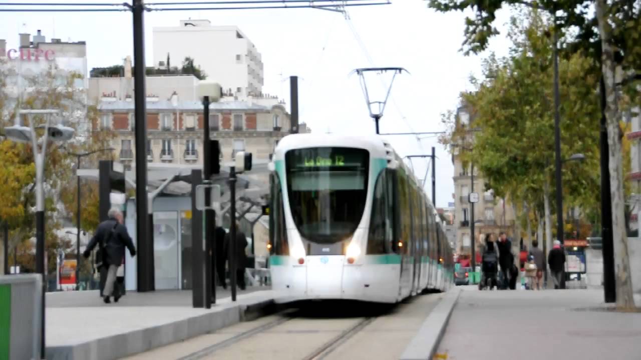 Tramway T2 - Marche à blanc  (1) sur le prolongement Porte de Versailles  (Nikon D90)