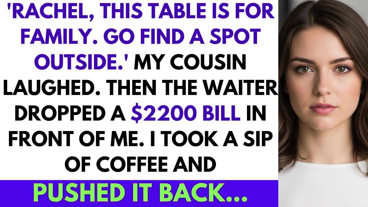 ‘This Table Is for Family’—They Said… But Not for Me. Then The Waiter Dropped The $2200 Bill...
