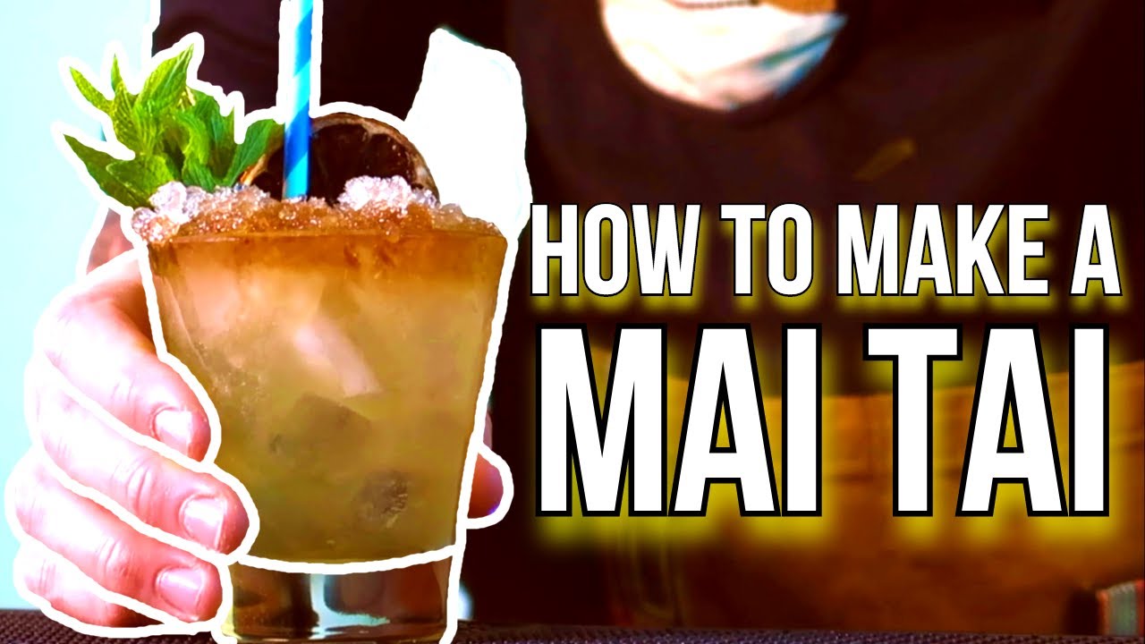 How to make a MAI TAI COCKTAIL - My new favourite!!