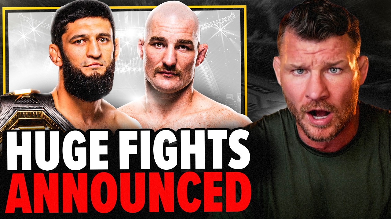 'KHAMZAT CHIMAEV vs SEAN STRICKLAND!' | HUGE FIGHTS ANNOUNCED UNTIL WHITE HOUSE! | BISPING REACTS