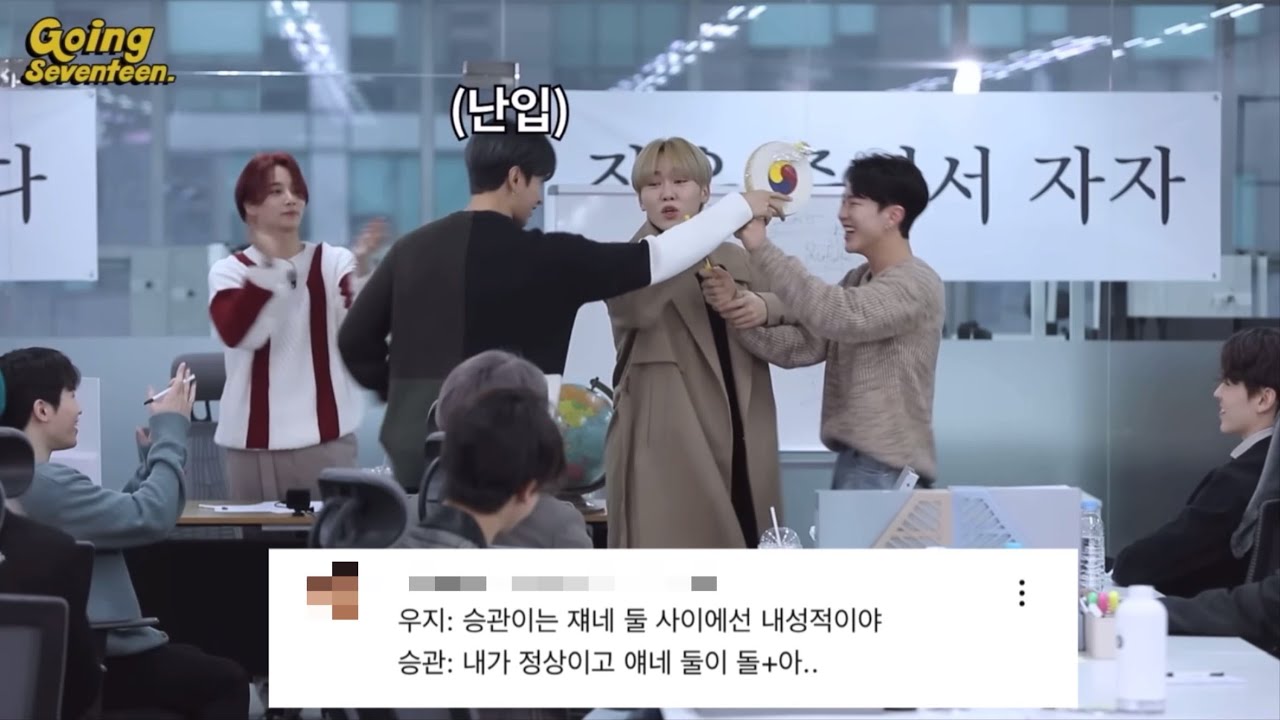 [세븐틴/SEVENTEEN] 제가 좋아하는건 아이돌인지 돌아이인지,, 긴가민가한 고잉컴퍼니 댓글 모음집zip.