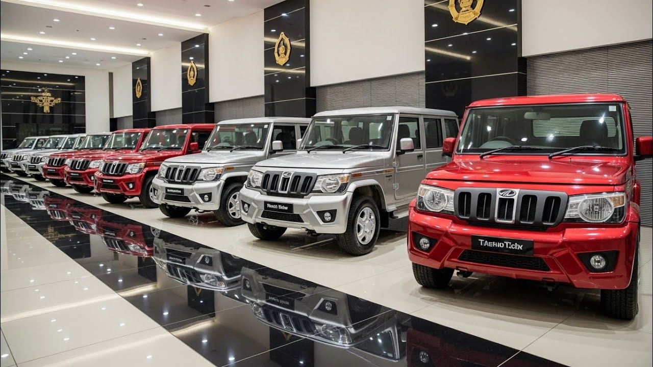 Mahindra Bolero Camper Van 2026 Red Color | दमदार लुक, ताकतवर इंजन | Full Review