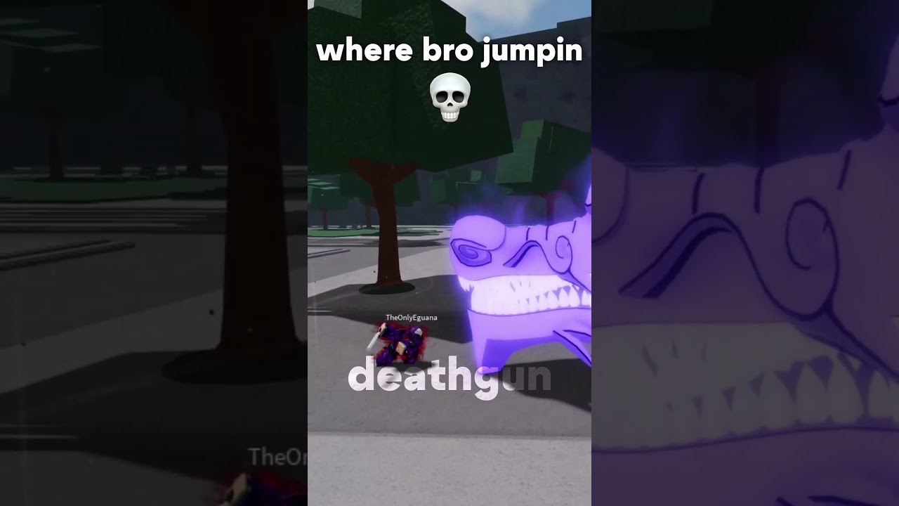 where bro jumping💀| The strongest battlegrounds