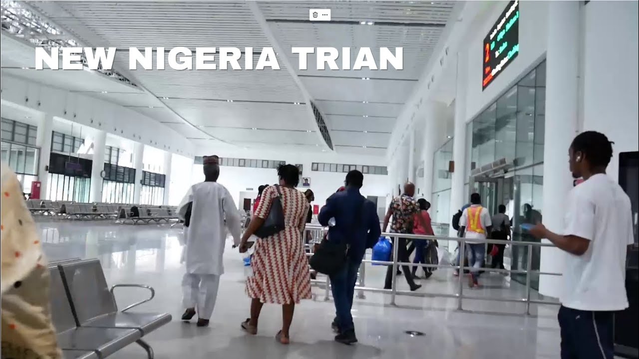 Boarding Nigeria New TRAIN | LAGOS - IBADAN