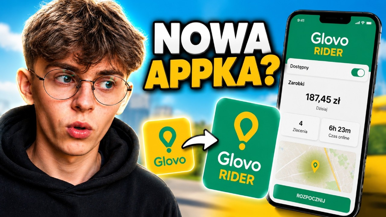 Nowa aplikacja Glovo Rider – Zmienia wszystko?! 🚀